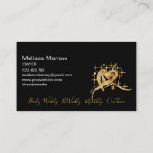 Maid Residentiële en Commerciële Schoonmaak Duster Visitekaartje (Achterkant)