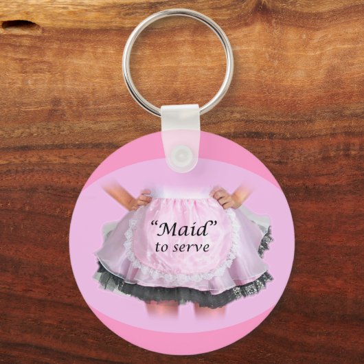 Maid to Serve Sleutelhanger (Voorkant)