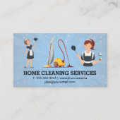 Maid | Vacuüm Visitekaartje (Voorkant)