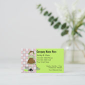 Maid Visitekaartjes (Staand voorkant)