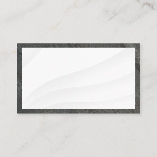 Maid with Broom | Reinigingsproducten Visitekaartje (Achterkant)