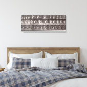 Maïde die een emmer water gooit, bord 404 uit 'A Canvas Afdruk (Insitu (Slaapkamer))