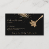 Maïde reinigingsinrichting Mousserend vederduster Visitekaartje (Achterkant)