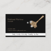 Maïde reinigingsinrichting Mousserend vederduster Visitekaartje (Achterkant)