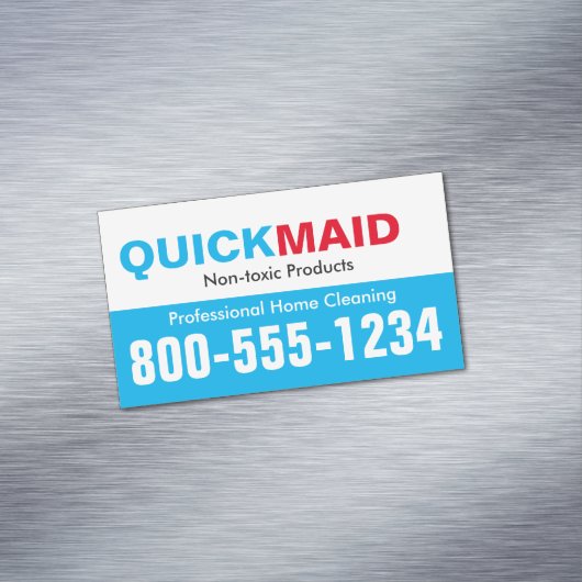 Maïde Visitekaartjes voor koelkast Visitekaartje Magneet (Voorbeeld)