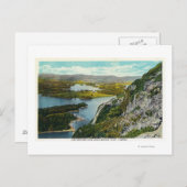 Maiden Cliff Uitzicht van het Megunticook-meer Briefkaart (Voorkant / Achterkant)