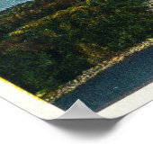 Maiden Cliff Uitzicht van het Megunticook-meer Poster (Hoek)