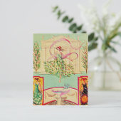 Maiden Goddess Athena Briefkaart (Staand voorkant)