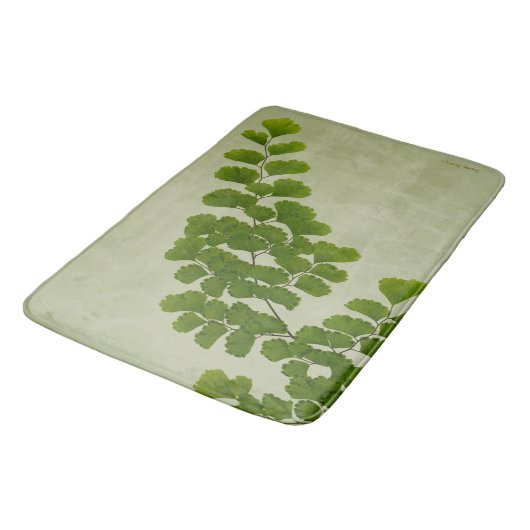 Maiden Hair Fern Frond Badmat (Gekanteld)