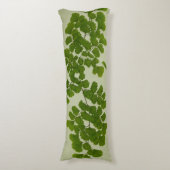 Maiden Hair Fern Frond Lichaamskussen (Voorkant Verticaal)
