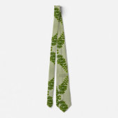 Maiden Hair Fern Frond Stropdas (Achterkant)