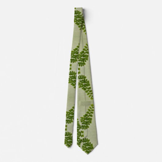 Maiden Hair Fern Frond Stropdas (Achterkant)
