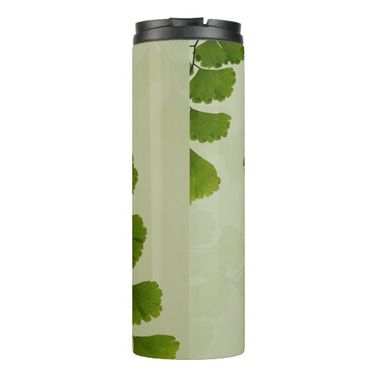 Maiden Hair Fern Frond Thermosbeker (Achterkant)