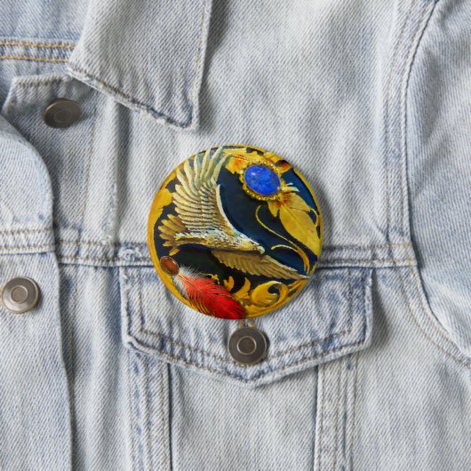 Maiden Hawkwind Pendant Button (In situ)