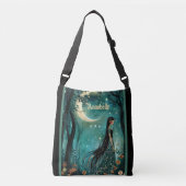 Maiden in de Moonlight Crossbody Canvas tas (Voorkant)
