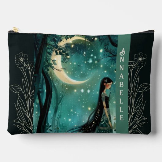 Maiden in de Moonlight Kleine Accessoirezak Etui (Voorkant)