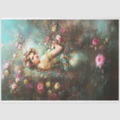 Maiden in de Tuin Twee Tissuepapier (Voorkant)