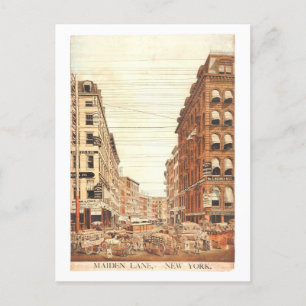 Maiden Lane New York Briefkaart