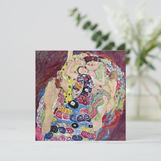 Maiden (Maagd), Gustav Klimt, Art Nouveau (Staand voorkant)