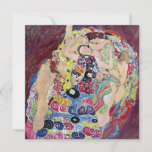 Maiden (Maagd), Gustav Klimt,  Art Nouveau<br><div class="desc">De Maiden (ook bekend als The Virgin) (1913) van Gustav Klimt is een schilderij van het Victoriaans ERA Art Nouveau-symboliek. Verschillende vrouwen die in een bed met kleurrijke mozaïekpatroondekens paaien, stretchen en slapen. Over de kunstenaar: Gustav Klimt (1862-1918) was een Oostenrijkse symbolistische schilder en een van de meest prominente leden...</div>