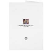 Maiden (Maagd), Gustav Klimt,  Art Nouveau (Achterkant)