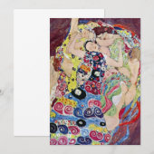 Maiden (Maagd), Gustav Klimt,  Art Nouveau (Voorkant / Achterkant)