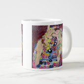 Maiden (Maagd), Gustav Klimt,  Art Nouveau Grote Koffiekop (Voorkant rechts)