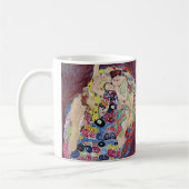 Maiden (Maagd), Gustav Klimt,  Art Nouveau Koffiemok (Links)