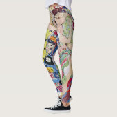Maiden (Maagd), Gustav Klimt,  Art Nouveau Leggings (Links)
