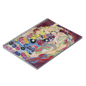 Maiden (Maagd), Gustav Klimt,  Art Nouveau Notitieboek (Linkerzijde)
