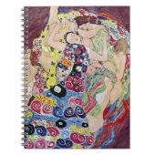 Maiden (Maagd), Gustav Klimt,  Art Nouveau Notitieboek (Voorkant)