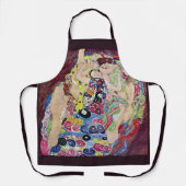 Maiden (Maagd), Gustav Klimt,  Art Nouveau Schort (Voorkant)