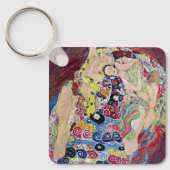 Maiden (Maagd), Gustav Klimt,  Art Nouveau Sleutelhanger (Voorkant)