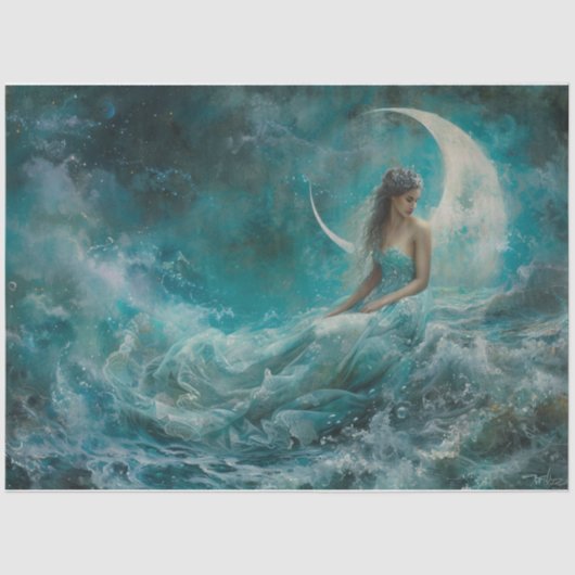 Maiden van het Zee Tissuepapier (Voorkant)