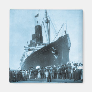 Maiden Voyage of RMS Lusitania, 13 september 1907 Magneet
