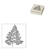 Maidenhair Fern Rubberstempel (Gestempeld)