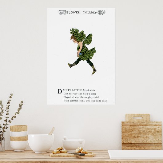 Maidenhair Poster (Keuken)