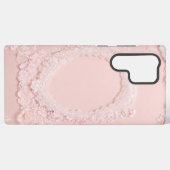 Maiden's Dream Cherry Blossom Lace Oval Phone Case Samsung Galaxy Hoesje (Achterkant horizontaal)