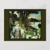 Maidens en Unicorns Briefkaart (Voorkant)