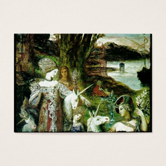 Maidens en Unicorns Visitekaartjes (Voorkant)