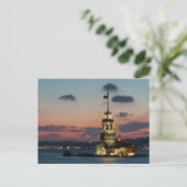 Maiden's Tower Briefkaart (Staand voorkant)