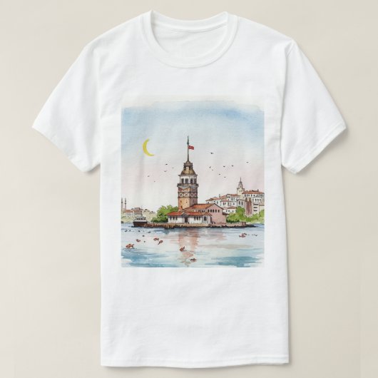 Maiden's Tower T-shirt (Design voorkant)