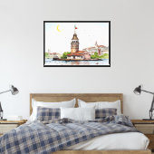 Maidentoren Canvas Afdruk (Insitu (Slaapkamer))