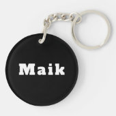 Maik Sleutelhanger (Achterkant)
