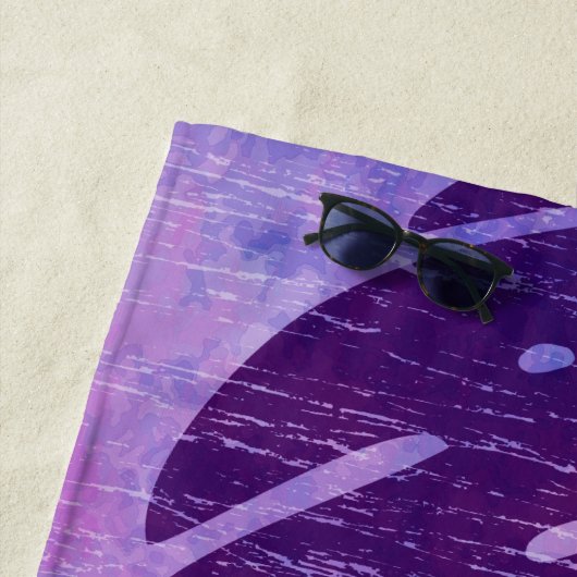 Maikai Hawaiian Monstera Leaf Stropdas-Dye Blend P Strandlaken (In situ)