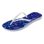 Maikai Hawaiian Monstera Leaf Stropdas-Dye Blend Teenslippers (Schuin)