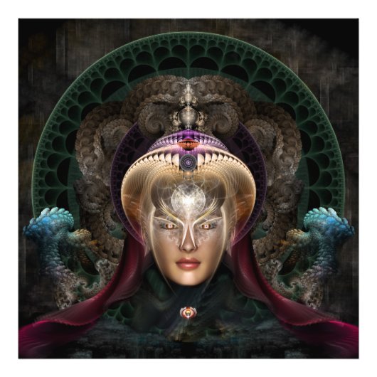 Maikia - Foto Mystic Guardian Afdruk (Voorkant)