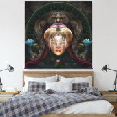Maikia - Het Mystic Guardian Canvas (Insitu (Slaapkamer))