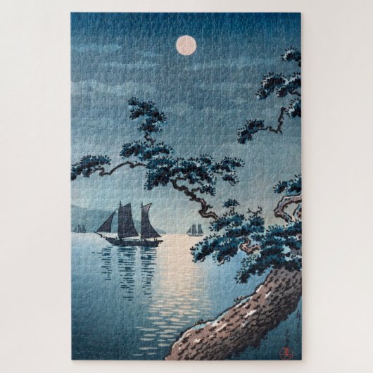 Maiko Beach door Tsuchiya Koitsu Legpuzzel (Verticaal)