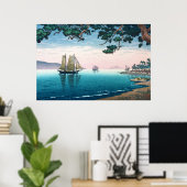 Maiko Beach door Tsuchiya Koitsu Poster (Thuiskantoor)